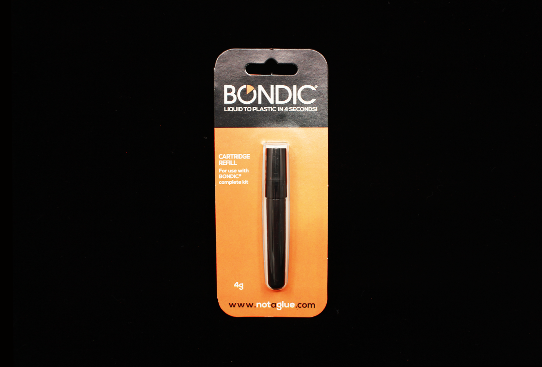 Bondic Liquid Plastic Welder Multi-Purpose Adhesive Glue Kit with Cartridge  Refill, 4-g