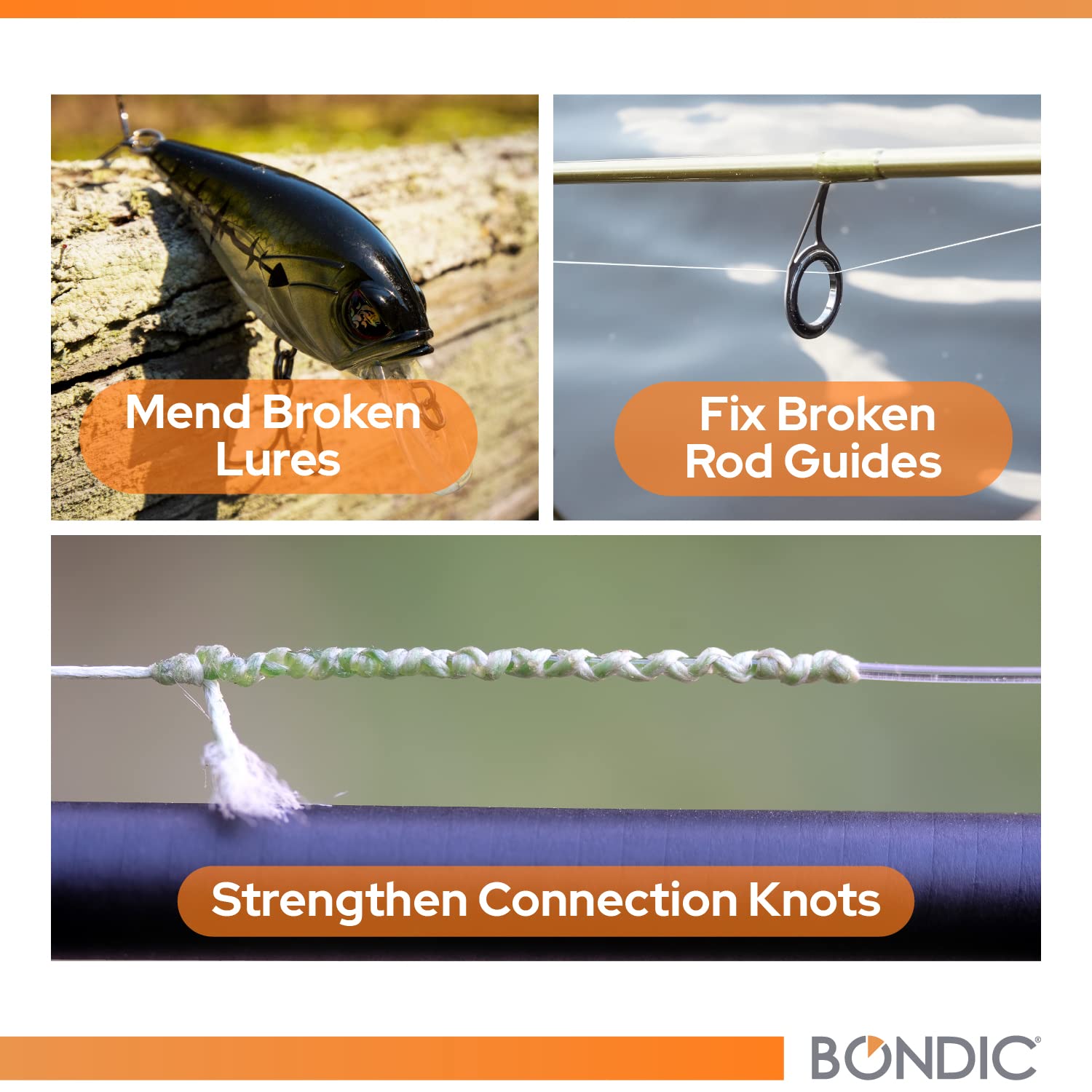Bondic Fly Fishing Repair Tool for Tying Flies